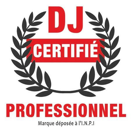 Logo dj certifie pro officiel
